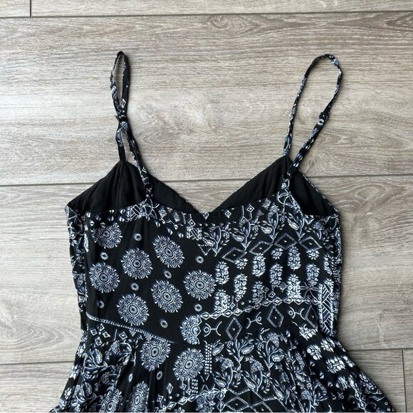 Talula Floral Fit & Flare Spaghetti Slip Dress - Picture 12 of 14